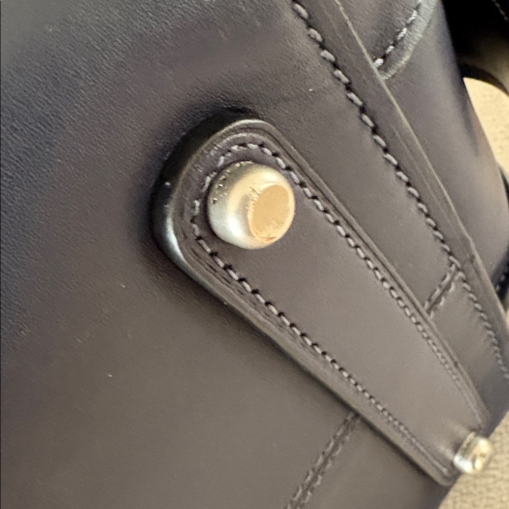 Coach Ace Satchel Navy Glovetanned Leather - Picture 11 of 13